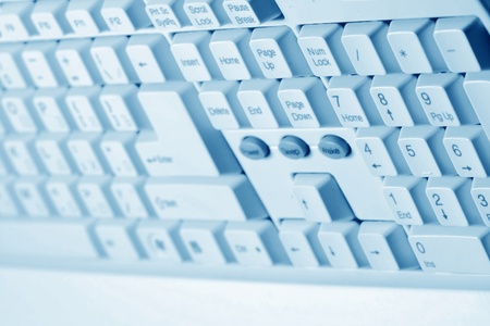 working keyboard macro close upの写真素材