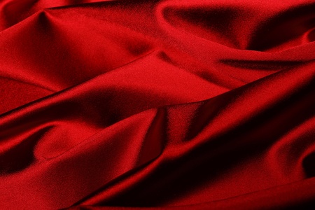 red satin background close upの写真素材