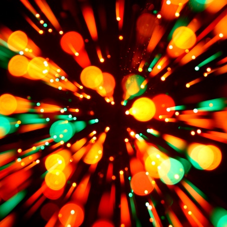 motion colored  bokeh abstract backgroundの写真素材