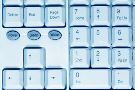 working keyboard macro close upの写真素材