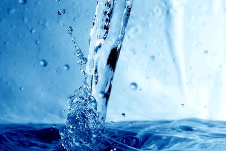 water wet splash macro close up