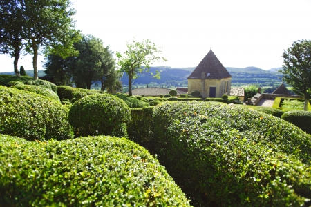 marqueyssac gardenの写真素材