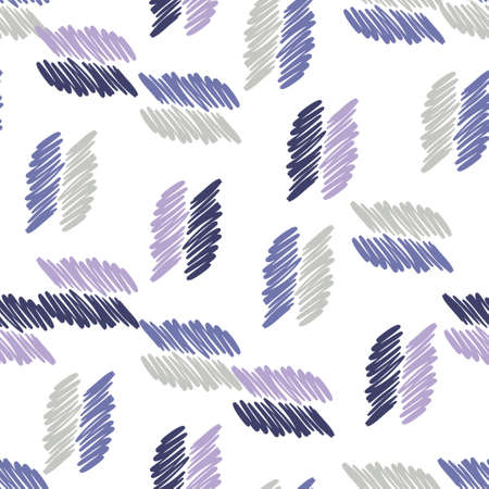 Hand drawn scrawl sketch pattern isolated. Pencil strokes seamless texture. Scribble line drawing wallpaper. Abstract doodle scribbles background. Design for fabric, textile, surface, wrapping, coverのイラスト素材