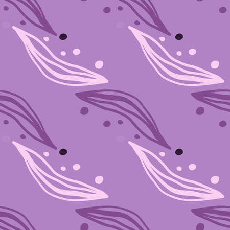 Abstract linear leaves tropical seamless pattern. rainforest line background. Creative palm leaf wallpaper. Exotic jungle backdrop. Design for fabric, textile print, wrapping, coverのイラスト素材