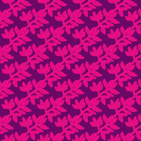 Contemporary strange leaves seamless pattern. Abstract tropical floral wallpaper. Creative flower plants endless wallpaper. Modern botanical print. Design for fabric, textile print, wrapping, coverのイラスト素材