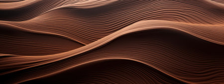 Close-up desert dune texture. Intricate sand patterns. AI Generativeの素材