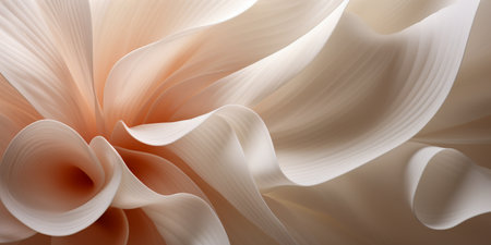 Soft Abstract Floral Design in Elegant Pastel Tones.の素材