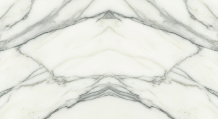 elegant white marble surface with natural gray veining pattern for interior and architectural design.の素材