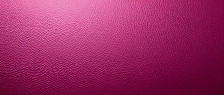 Smooth magenta leather texture background with elegant grain pattern and soft lighting for modern luxury design applications.の素材