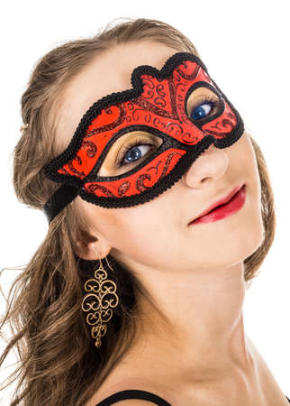 mask, who are you の写真素材