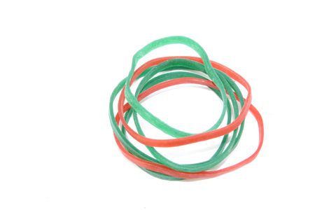 rubber bandの写真素材