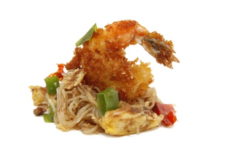 fried prawnの写真素材
