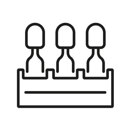 Dental Veneer Line Icon. Medical Treatment for Healthy Tooth Linear Pictogram. Dental Treatment Sign. Ceramic Veneers Teeth. Dentistry Outline Symbol. Editable Stroke. Isolated Vector Illustrationのイラスト素材
