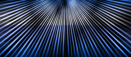 Blue beams abstract background for design with radial blur. Gradient.の写真素材