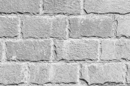 Background of brick wall texture for design. Monochrome.の写真素材