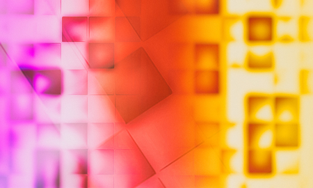 Abstract background for web design with sqares. Colorful gradient.の写真素材