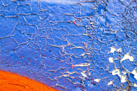 Fragment of colored graffiti painted on a concrete wall. Texture. Abstract background for design.の写真素材