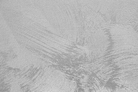 Texture of gray decorative plaster or concrete. Abstract background for design. Banner with copy...