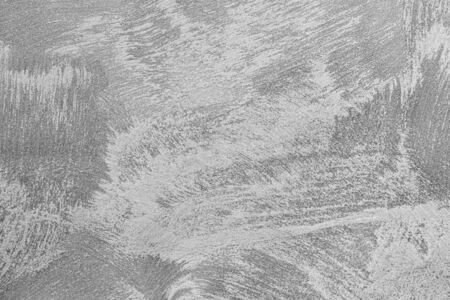 Texture of gray decorative plaster or concrete. Abstract background for design. Art stylized banner...