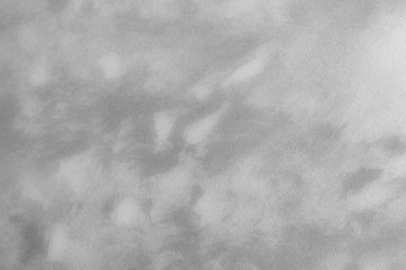 Texture of gray decorative plaster or concrete. Abstract grunge wallpaper background for design.の写真素材