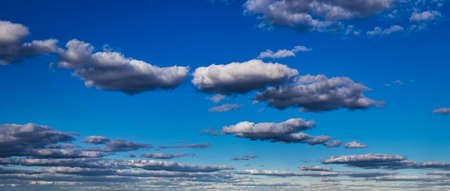 A sky with dramatic clouds on a sunny day.