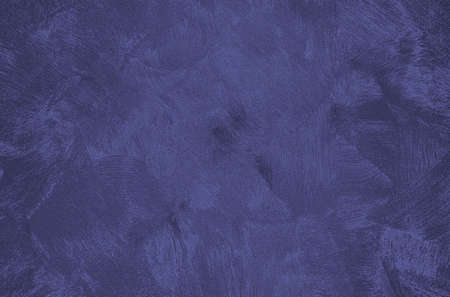 Texture of blue decorative plaster or concrete. Abstract grunge background for design.