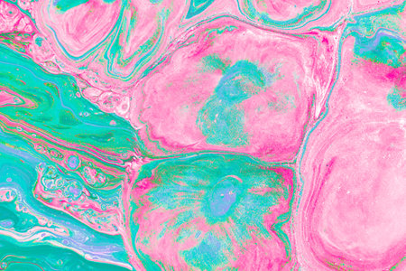 Colorful abstract oil painting background. Texture of canvas and oil paint.