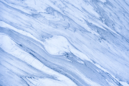 Texture of blue marble floor tiles.の写真素材