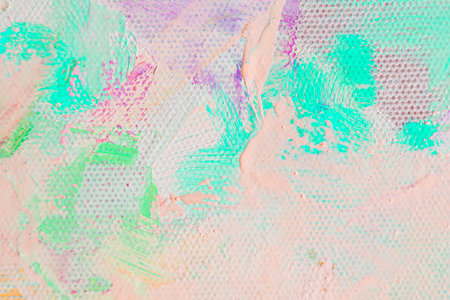 Colorful abstract oil painting art background. Texture of canvas and oil paint. Abstract background...