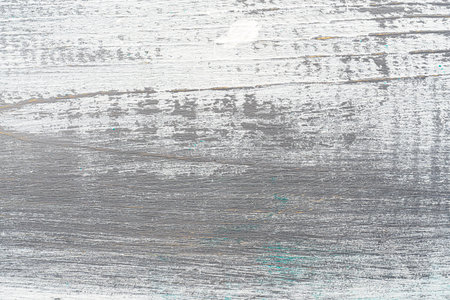 White and gray painted textured wooden plank. Abstract background for design.の写真素材