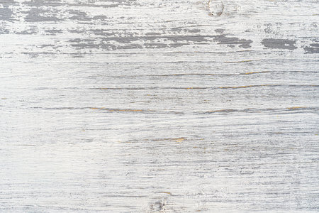 White and gray painted textured wooden plank. Abstract background for design.の写真素材