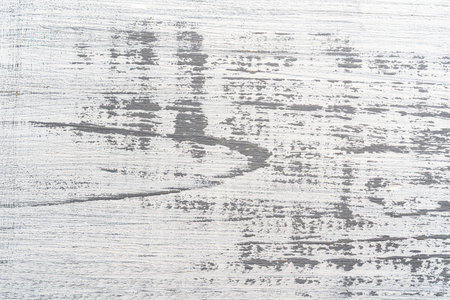 White and gray painted textured wooden plank. Abstract background for design.の写真素材