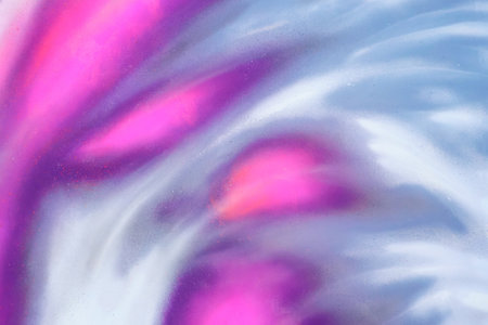 A fragment of colorful graffiti painted on a wall. Abstract urban background for design. Spray painting art.の写真素材