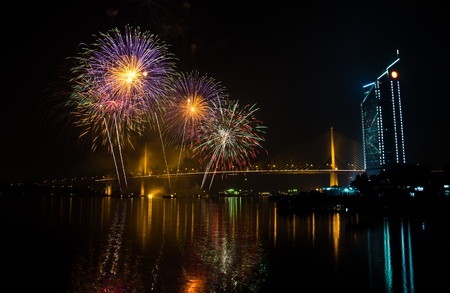 fireworksの写真素材