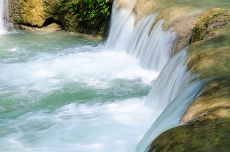 Falls in the forest,  Saraburi, Thailand.の写真素材