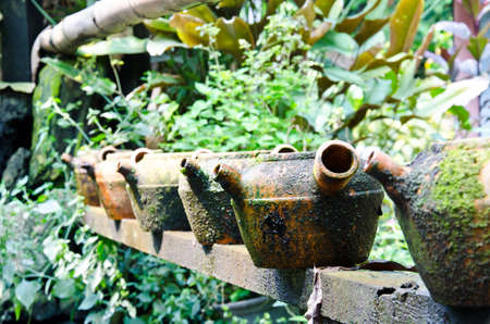 Clay pots の写真素材