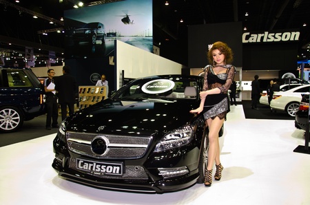BANGKOK - MARCH 27: Unidentified model on display at The 33th Bangkok International Motor Show  on...