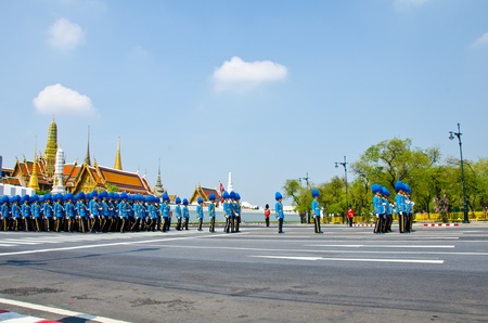 BANGKOK - APRIL 9: Royal cremation of Her Royal Highness Princess Bejaratana Rajasuda at Sanam Luang on April 9, 2012 in Bangkok, Thailand.のeditorial素材