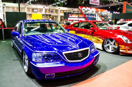 BANGKOK - JUNE 20 : Honda Legend car on display at Bangkok International Auto Salon 2013 Exciting Modified Car Show on June 20, 2013 in Bangkok, Thailand.のeditorial素材