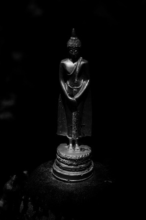 Buddharupa,Buddhism for statues or models of the Buddha.の写真素材