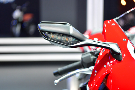 NONTHABURI - MARCH 28: Honda CBR1000RR motorcycle on display at The 38th Bangkok International Thailand Motor Show 2017 on March 28, 2017 Nonthaburi, Thailand.のeditorial素材