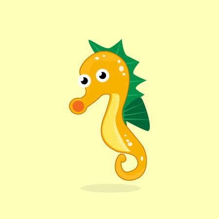seahorse design in cute style.
seahorse design in cute style for your website design. Logo, application, UI. Clock icon Vector illustration, EPS10.のイラスト素材