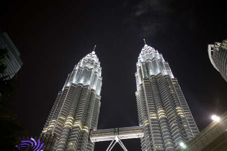 KUALA LUMPUR, MALAYSIA ,Petronas Twin Towersのeditorial素材