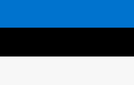 Estonia Flag hand drawn,EUR hand drawnのイラスト素材