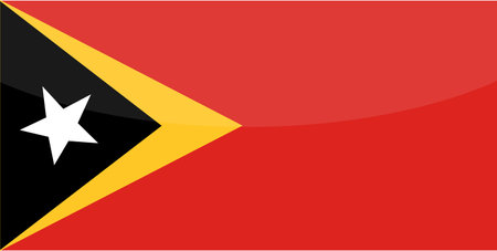 East Timor flag hand drawn,United States dollar hand drawnのイラスト素材