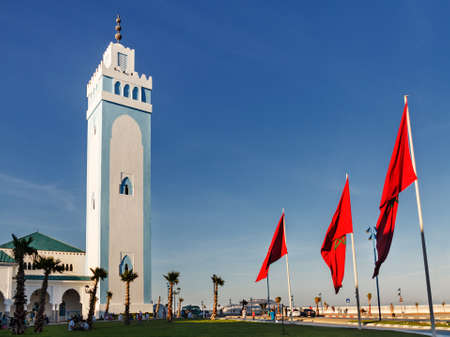 Fnideq (Fnideq) Morocco. Grand Mosque.のeditorial素材