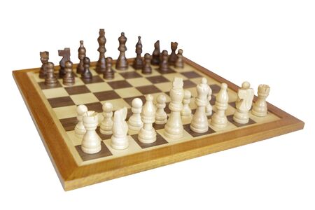 Chess pieces on a chessboard.の写真素材