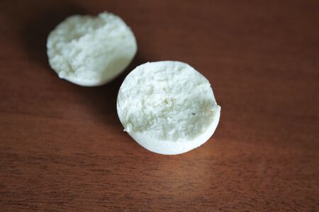 Kazakh curd dairy product - "kurt" in the contextの写真素材