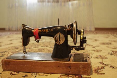 Soviet sewing machine still in useの写真素材