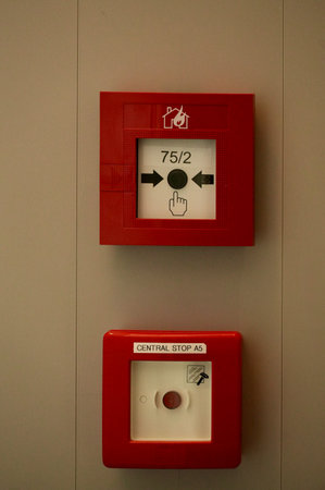 Fire alarm system in a building, north china